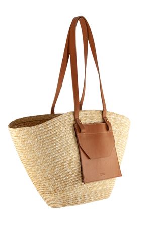 Borsa in paglia beige CATARZI 1910 | P25CAT63NATCUO